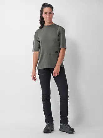ORTOVOX | Maglietta funzionale da donna Patch 185 Merino | olive